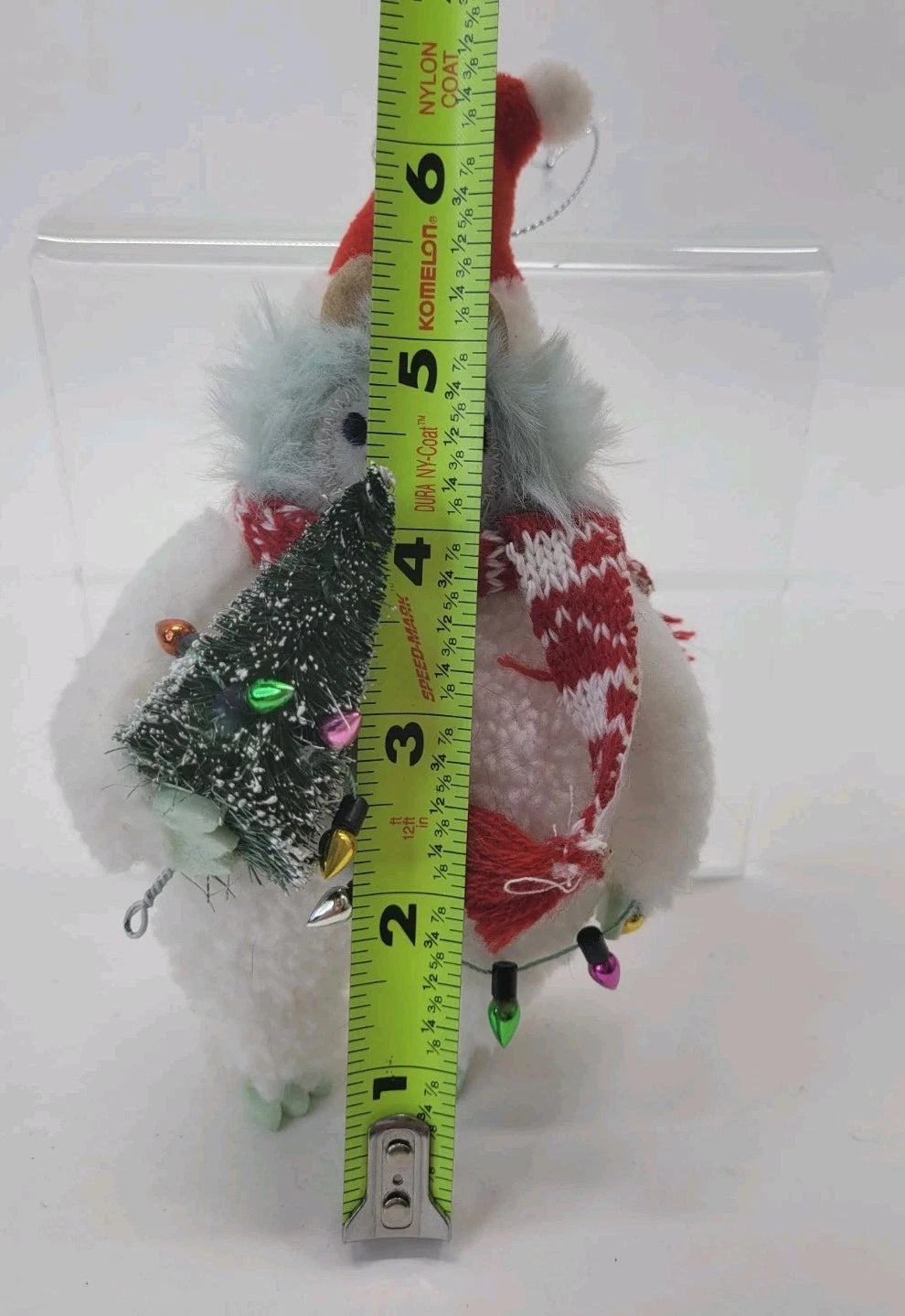 Yeti Abominable Snowman Christmas Ornament – 6