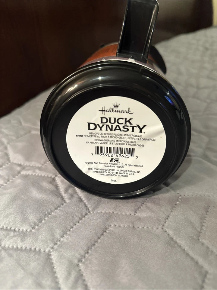 Duck Dynasty Insulated Travel Mug Happy Happy Robertson Family Cup Hallmark