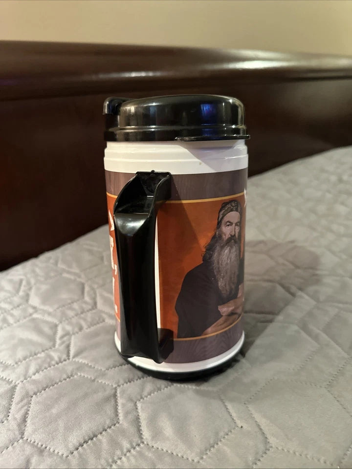 Duck Dynasty Insulated Travel Mug Happy Happy Robertson Family Cup Hallmark