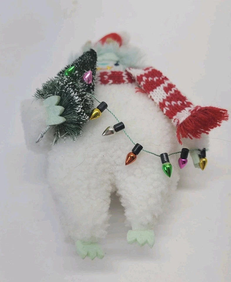 Yeti Abominable Snowman Christmas Ornament – 6