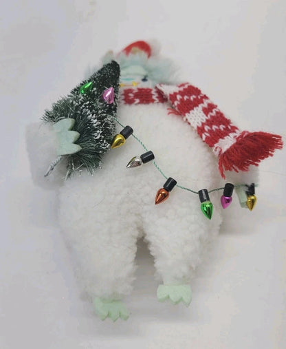 Yeti Abominable Snowman Christmas Ornament – 6