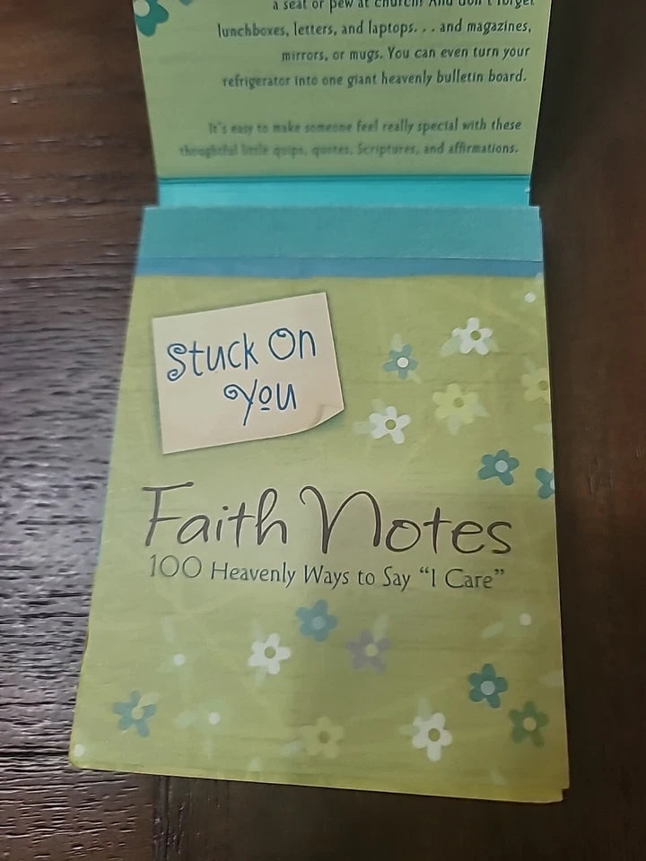 Hallmark “Stuck On You” Faith Sticky Notes Book