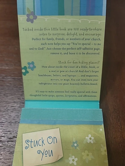 Hallmark “Stuck On You” Faith Sticky Notes Book