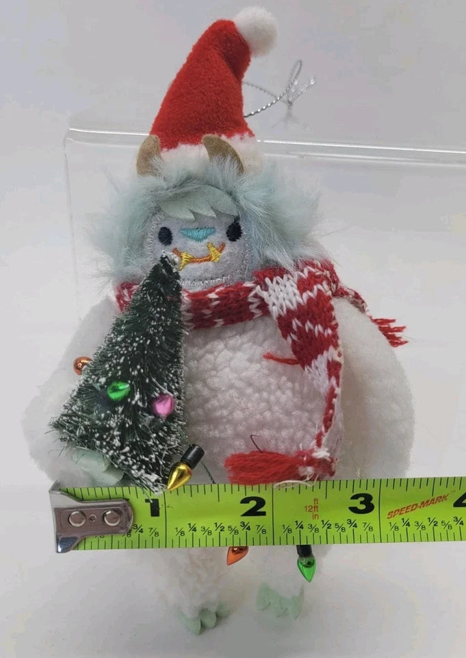 Yeti Abominable Snowman Christmas Ornament – 6