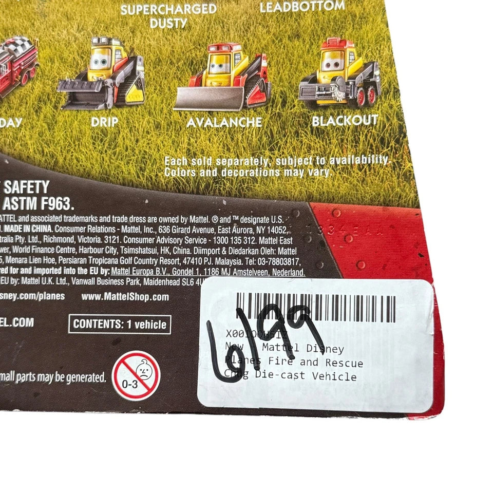Disney Planes Fire & Rescue CHUG Die-Cast (2014)