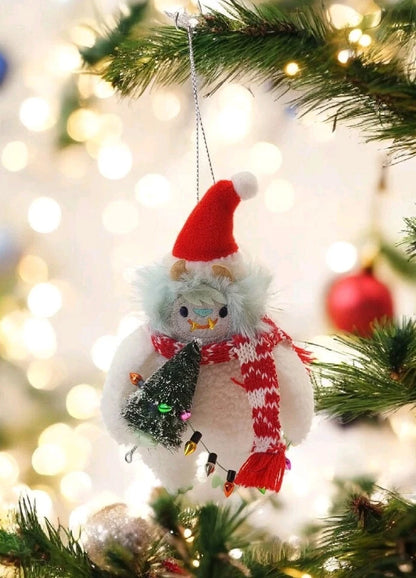 Yeti Abominable Snowman Christmas Ornament – 6